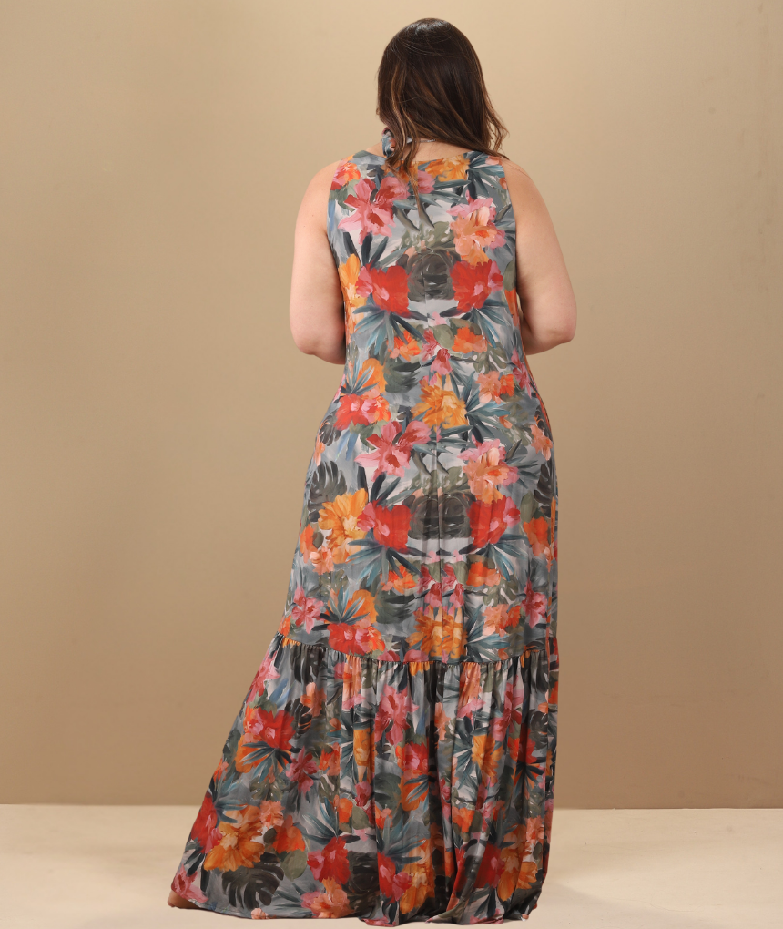 Vestido Vik - Floral