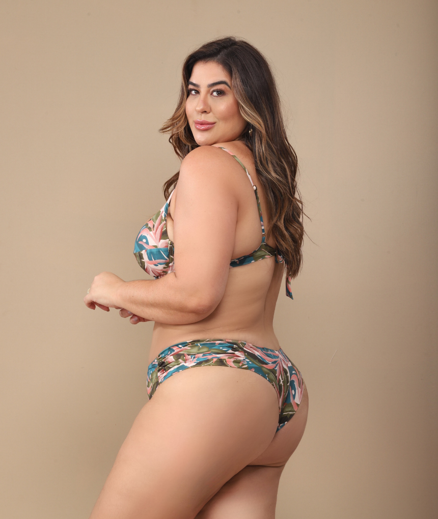 Tanga July Fio - Jardim Tropical
