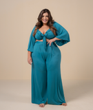 Calça Viviane - Azul Aqua