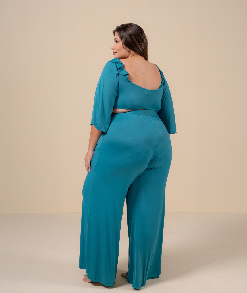 Calça Viviane - Azul Aqua