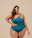 Maiô Sophia - Azul Aqua