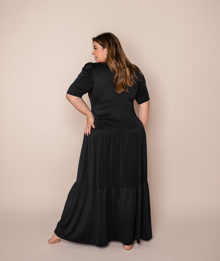 Túnica Maria - Preto
