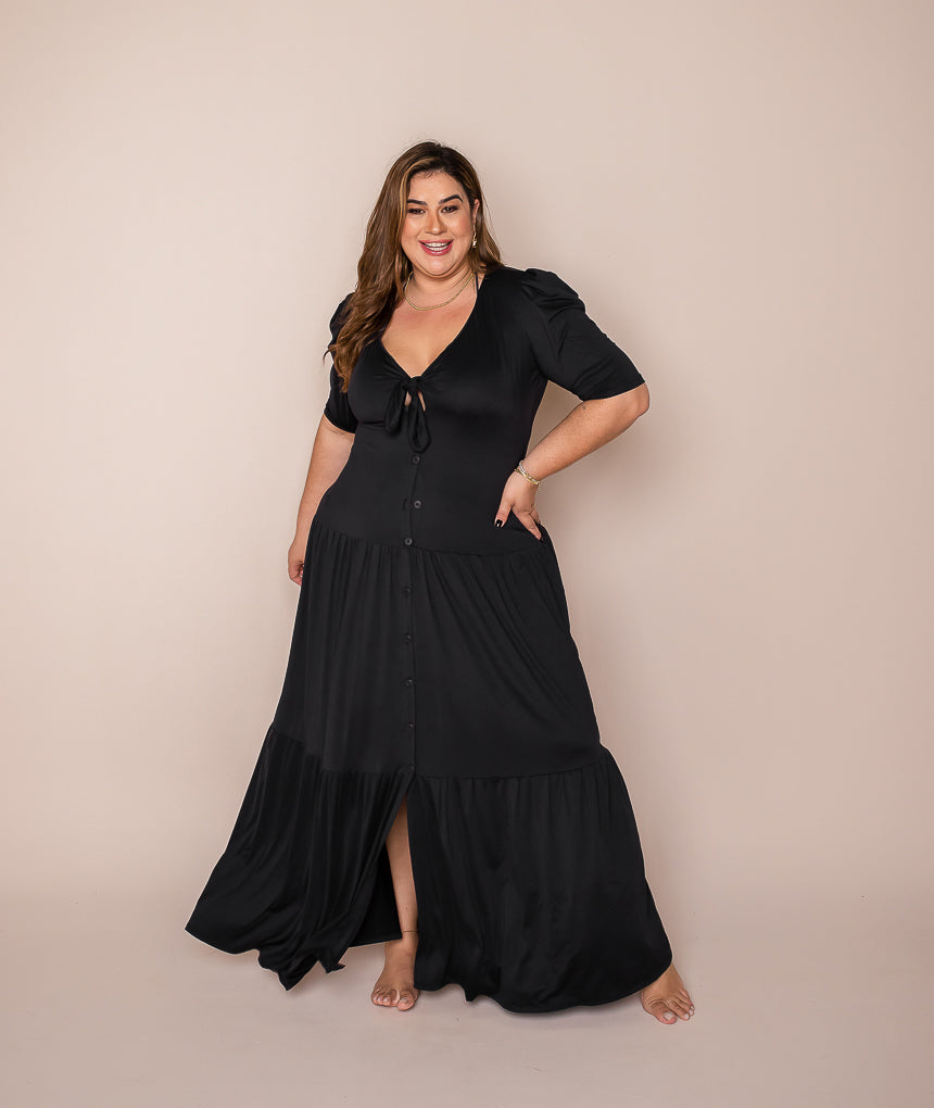 Túnica Maria - Preto