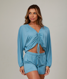 Blusa Elisa - Azul Céu