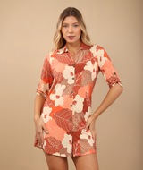 Camisão Vitória - Floral Poá