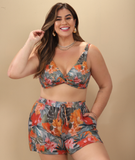 Short Gabriela - Floral