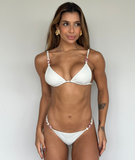 Top Serena - Branco Arejado (Pedraria Rosa)