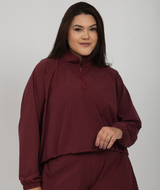 Jaqueta Bomber Vogue - Bordô