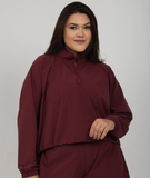 Jaqueta Bomber Vogue - Bordô