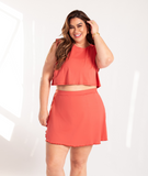 Short Saia Liz - Coral