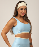 Top Jade - Azul Candy Canelado