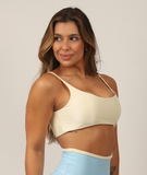 Top Liz - Off White Canelado