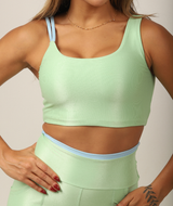 Top Bia - Verde Candy Canelado