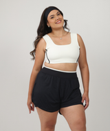 Short Sara -  Preto/Off White